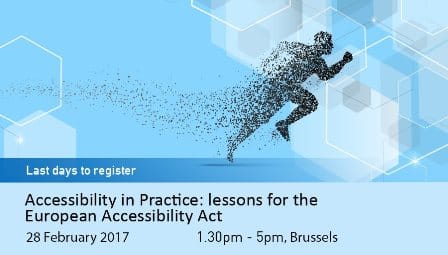 DIGITALEUROPE debate on Accessibility Act Feb17 - banner