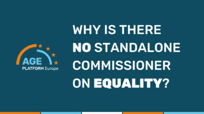 Why is there no standalone Commissioner on Equality?