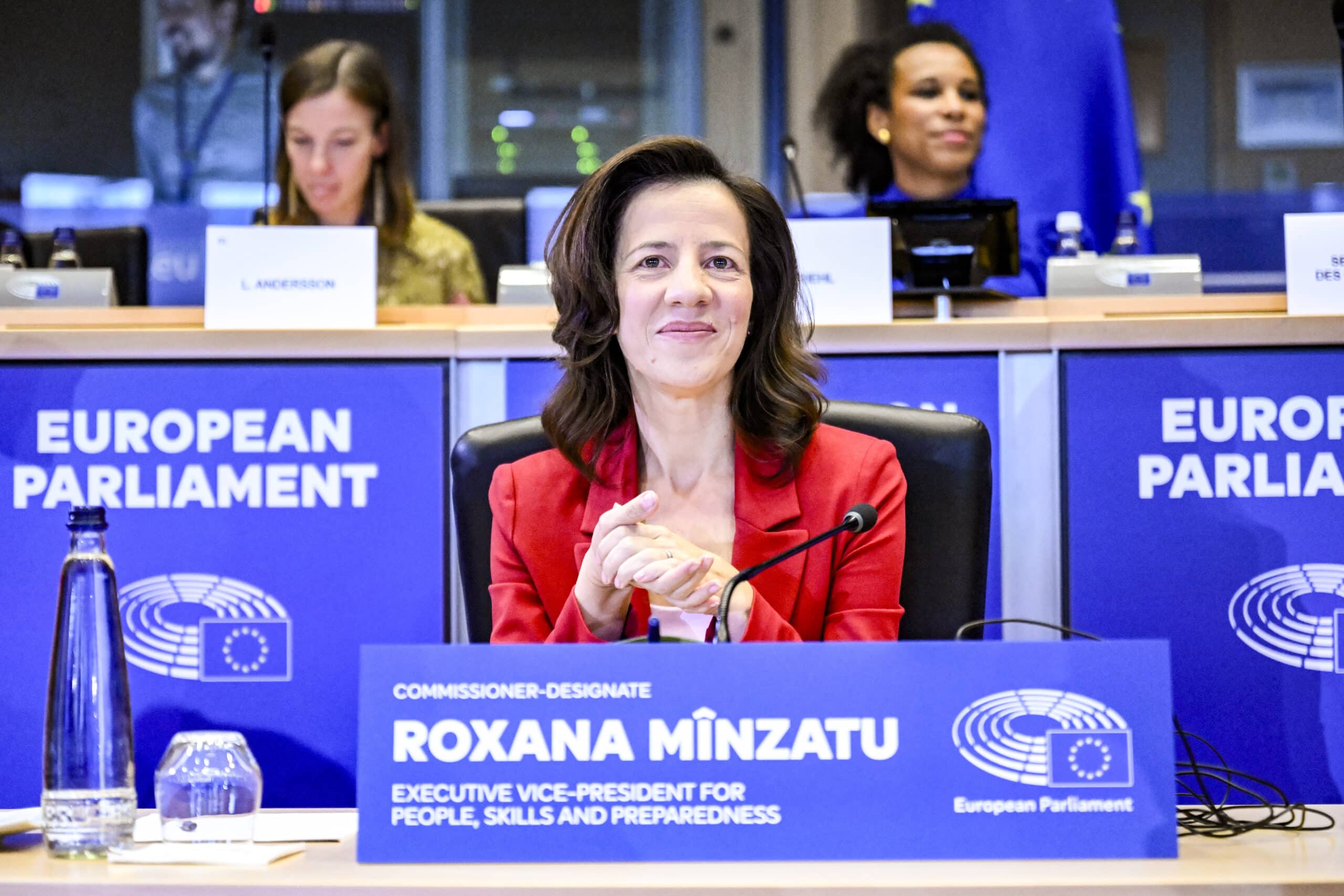 Roxana Mînzatu Portfolio: People, Skills and Preparedness Country: Romania Hearing Date: 12 November 2024 | 14:30-17:30